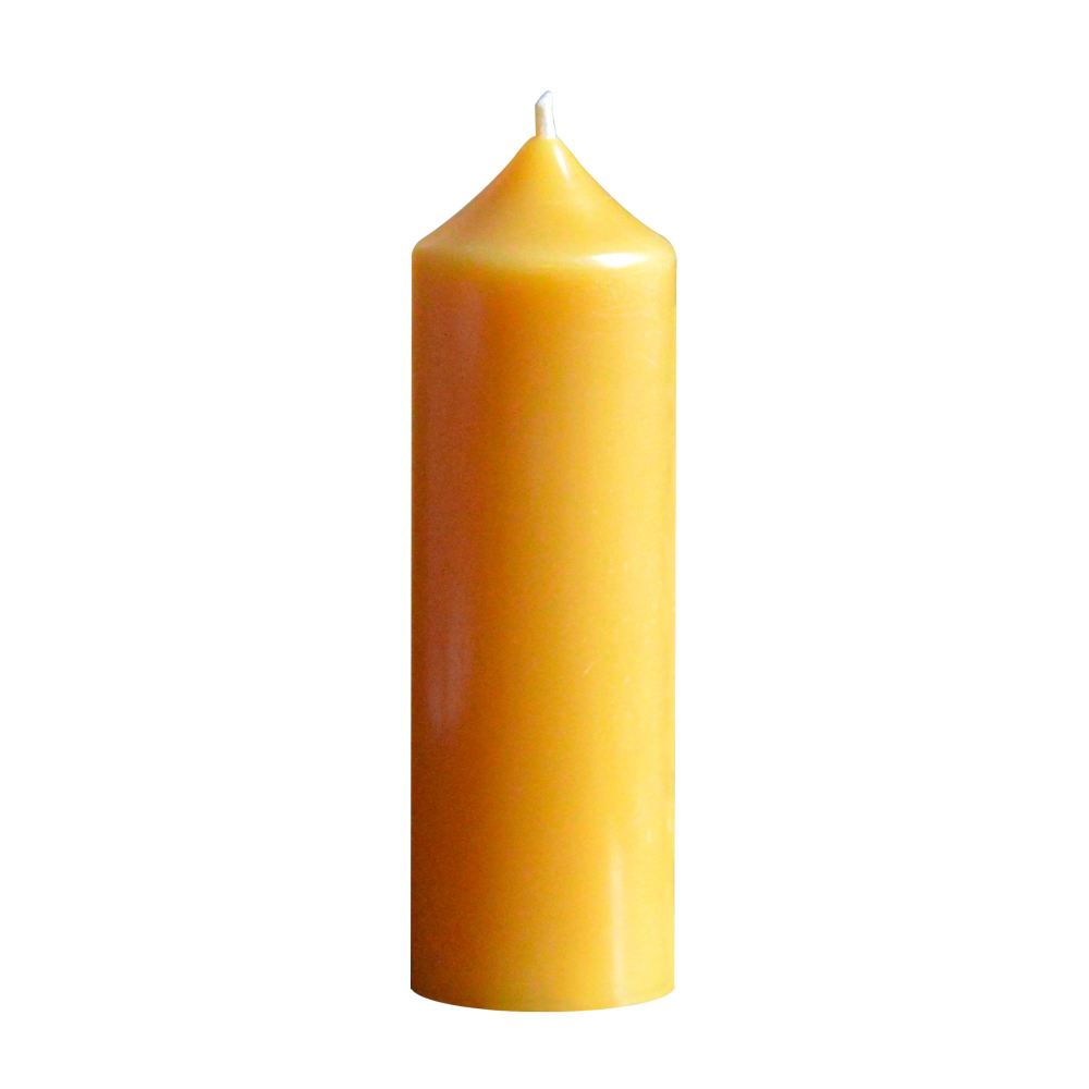 Beeswax church candle 