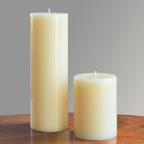 Beeswax pillar candles Gold&Black Beeswax Candles