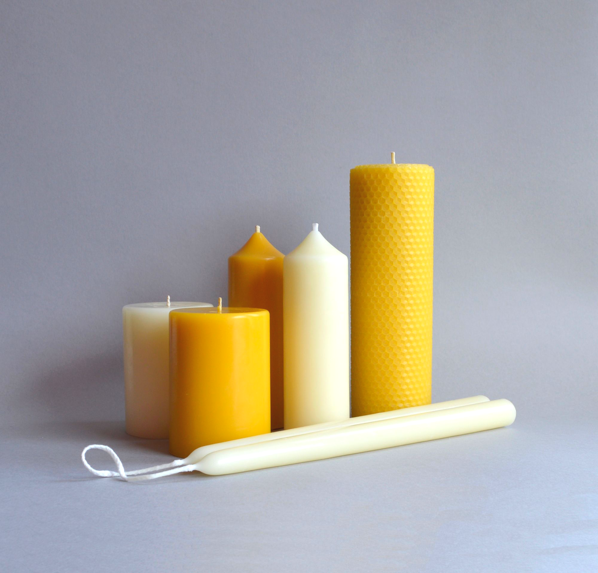 beeswax candles