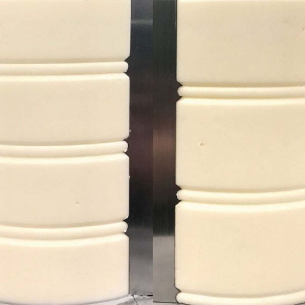 Evil Cake Genius: BEAD BOARD double sided contour comb icing ganache smooth