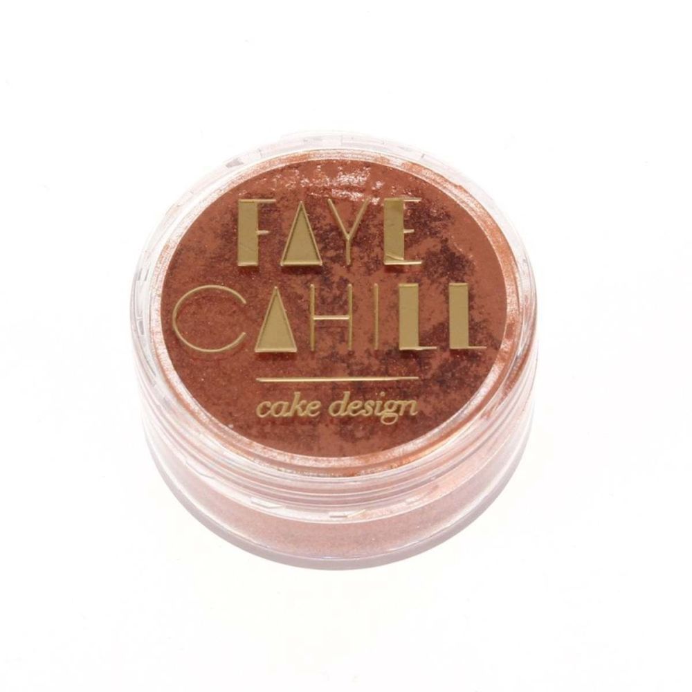 Faye Cahill: COPPER 10ml luxury edible lustre dust icing colour