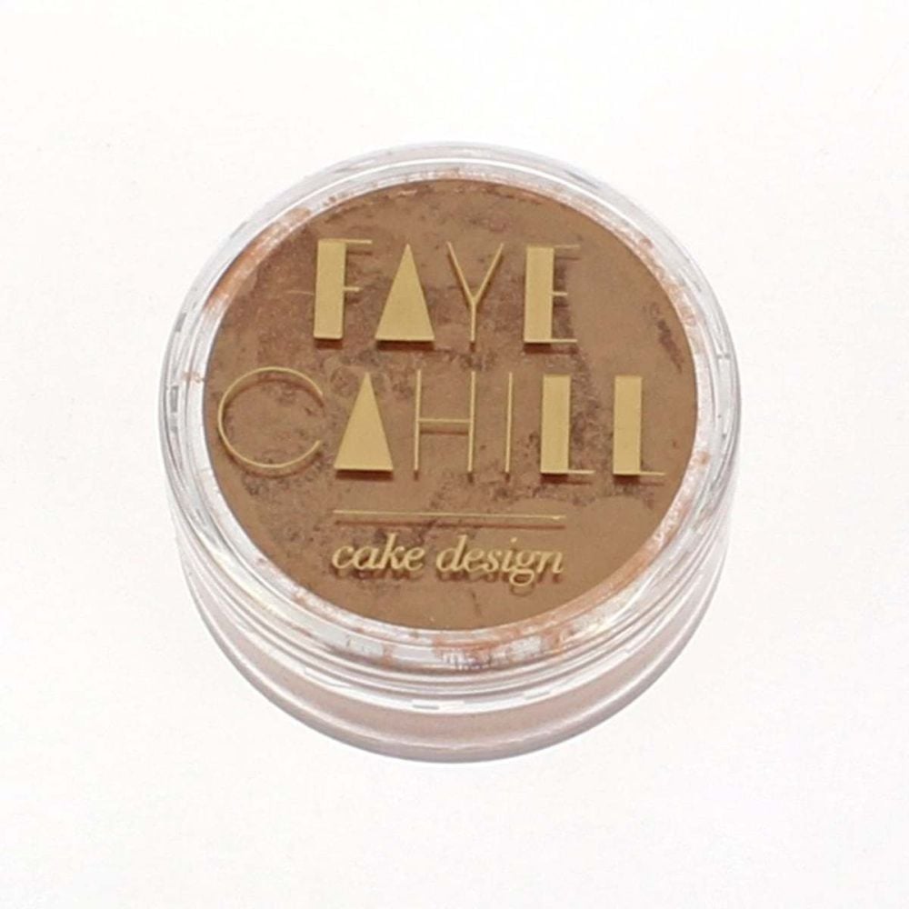 Faye Cahill: BRONZE 10ml luxury edible lustre dust icing colour