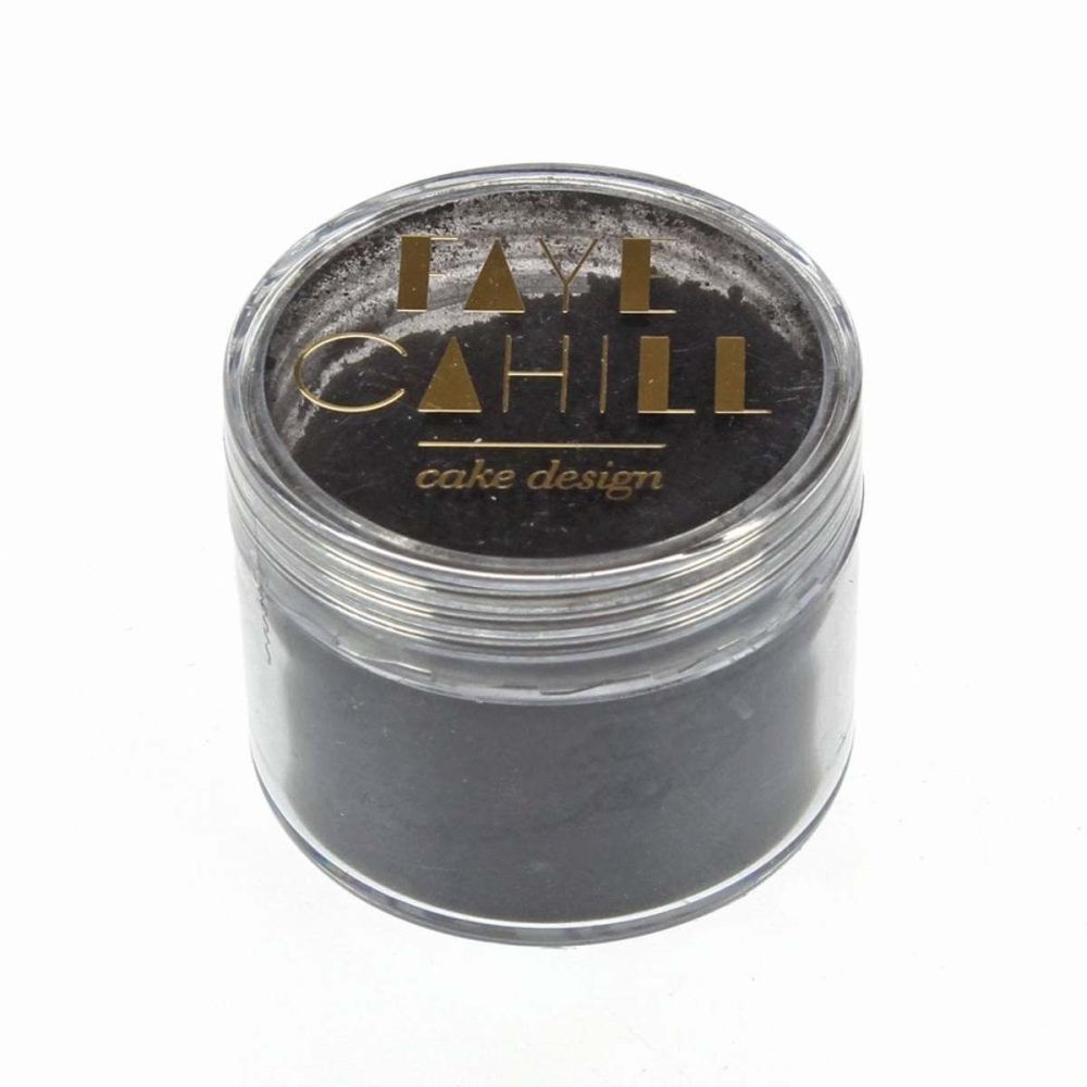 Faye Cahill: GRAPHITE BLACK 20ml luxury edible lustre dust icing colour