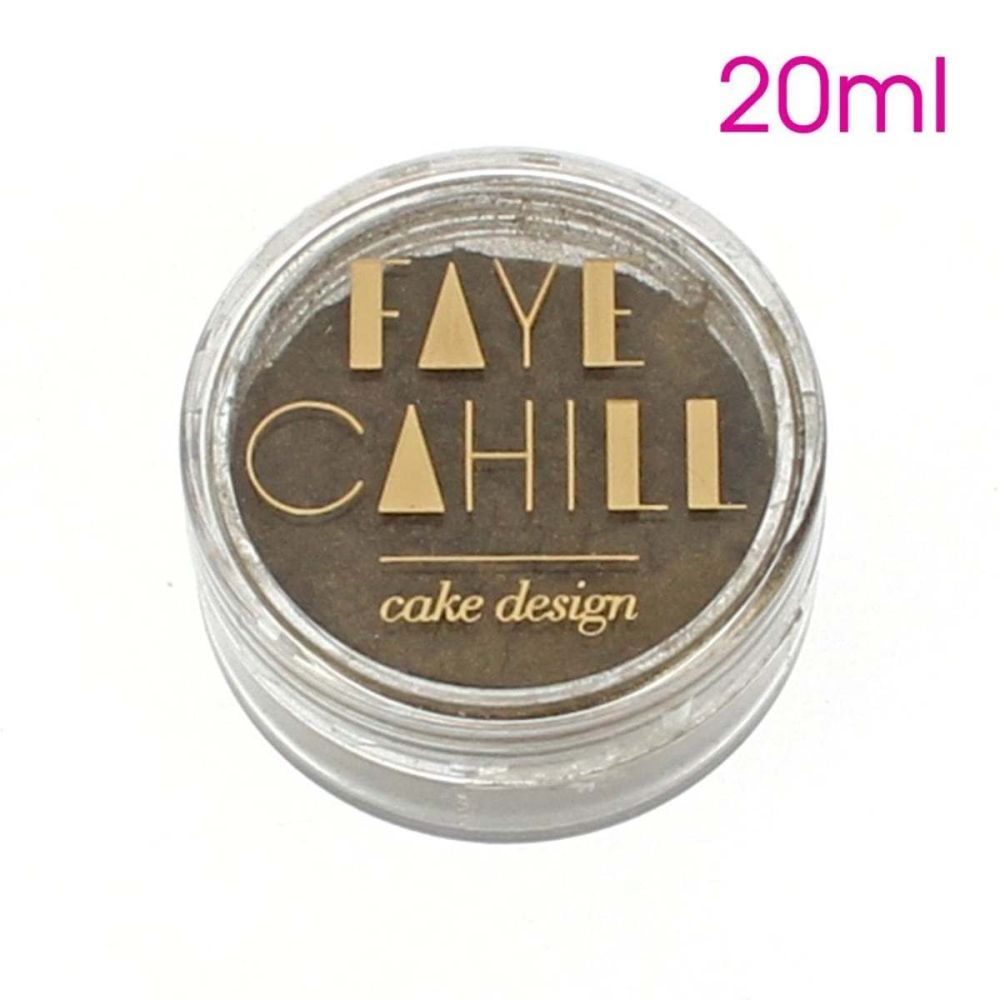 Faye Cahill: OLIVE LEAF GOLD 20ml luxury edible lustre dust icing colour