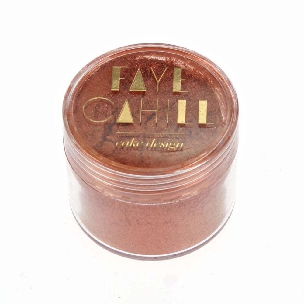 Faye Cahill: COPPER 20ml luxury edible lustre dust icing colour