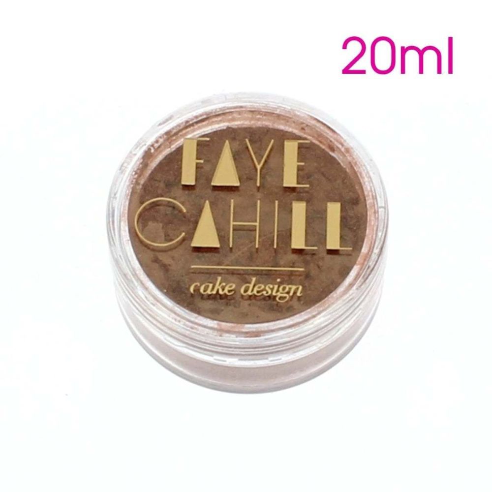 Faye Cahill: COOL BRONZE 20ml luxury edible lustre dust icing colour