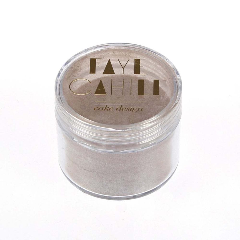 Faye Cahill: NUDE TAUPE 20ml luxury edible lustre dust icing colour