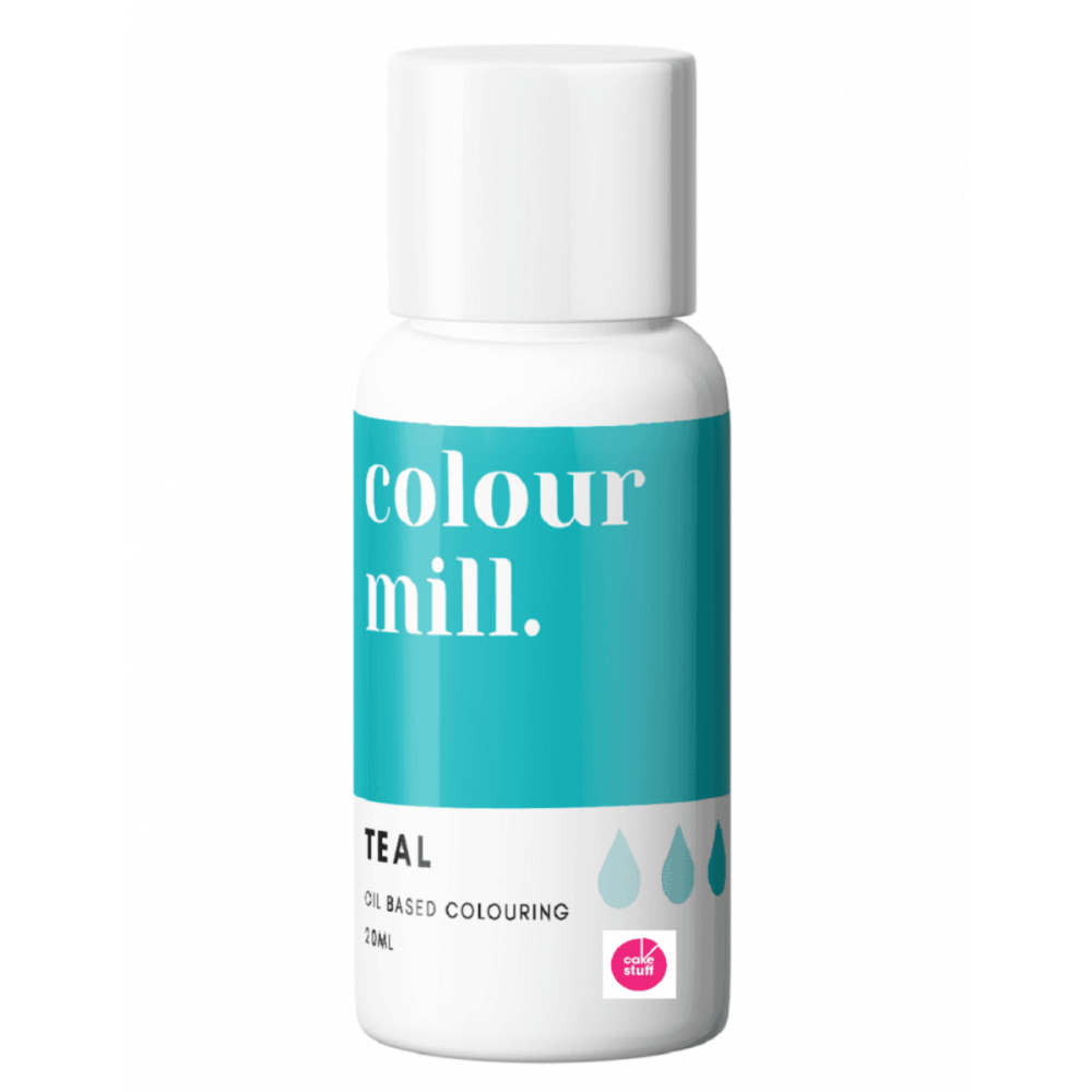Colour Mill TEAL oil based concentrated icing colouring 20ml