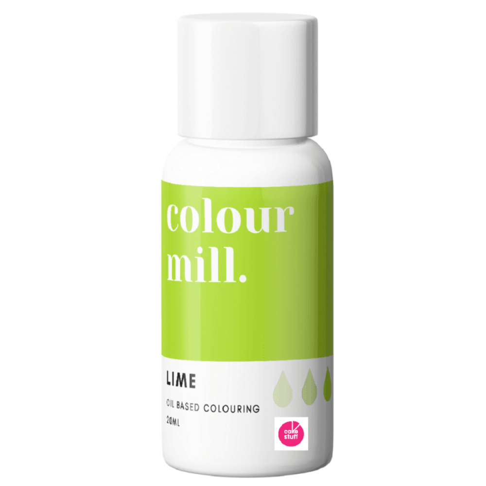 Colour Mill LIME GREEN oil based concentrated icing colouring 20ml
