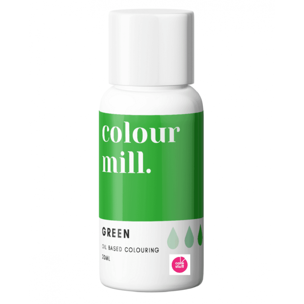 Colour Mill GREEN oil based concentrated icing colouring 20ml