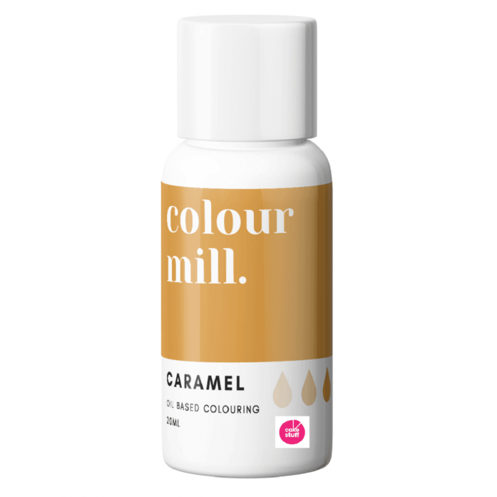 Colour Mill CARAMEL BROWN oil based concentrated icing colouring 20ml