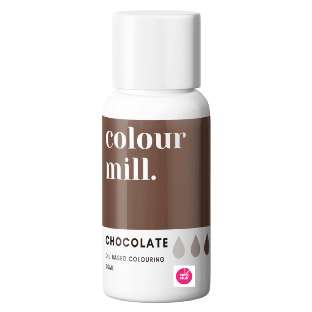 Colour Mill CHOCOLATE BROWN oil based concentrated icing colouring 20ml