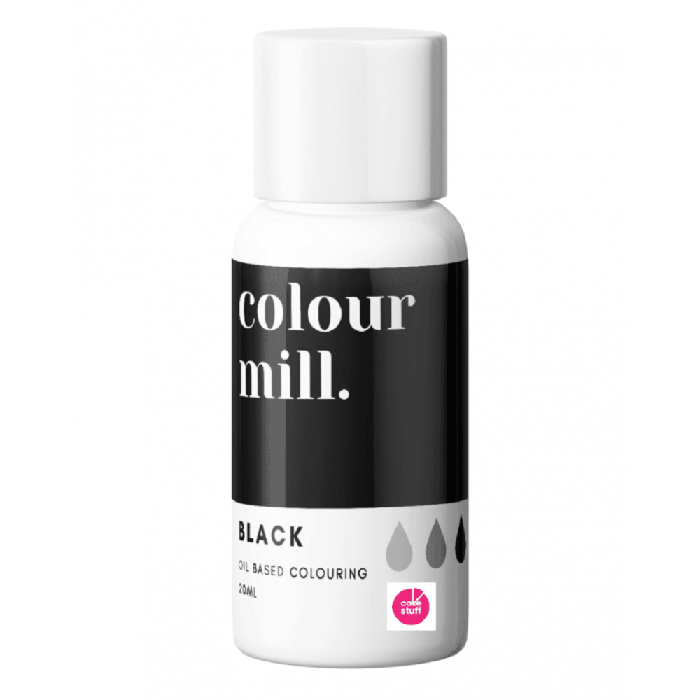 Colour Mill BLACK oil based concentrated icing colouring 20ml
