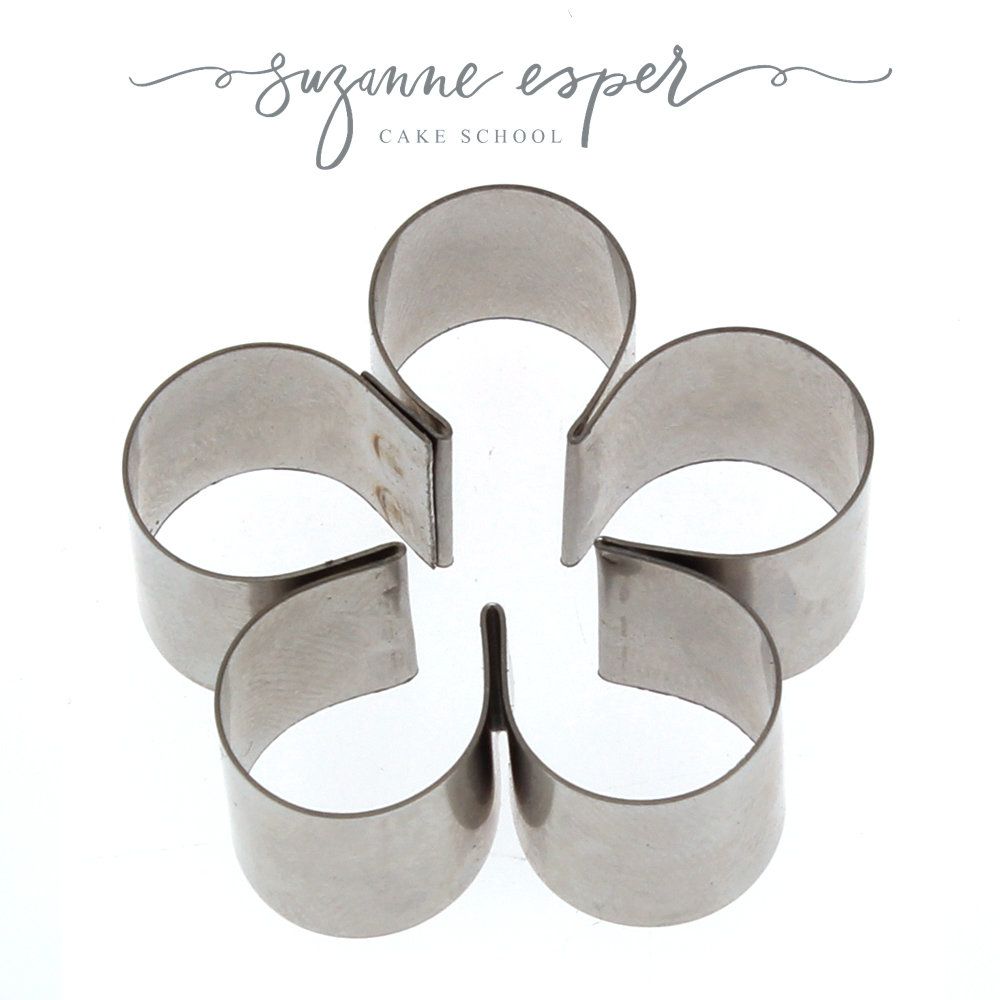 Suzanne Esper 5 PETAL BLOSSOM professional stainless steel icing cutter