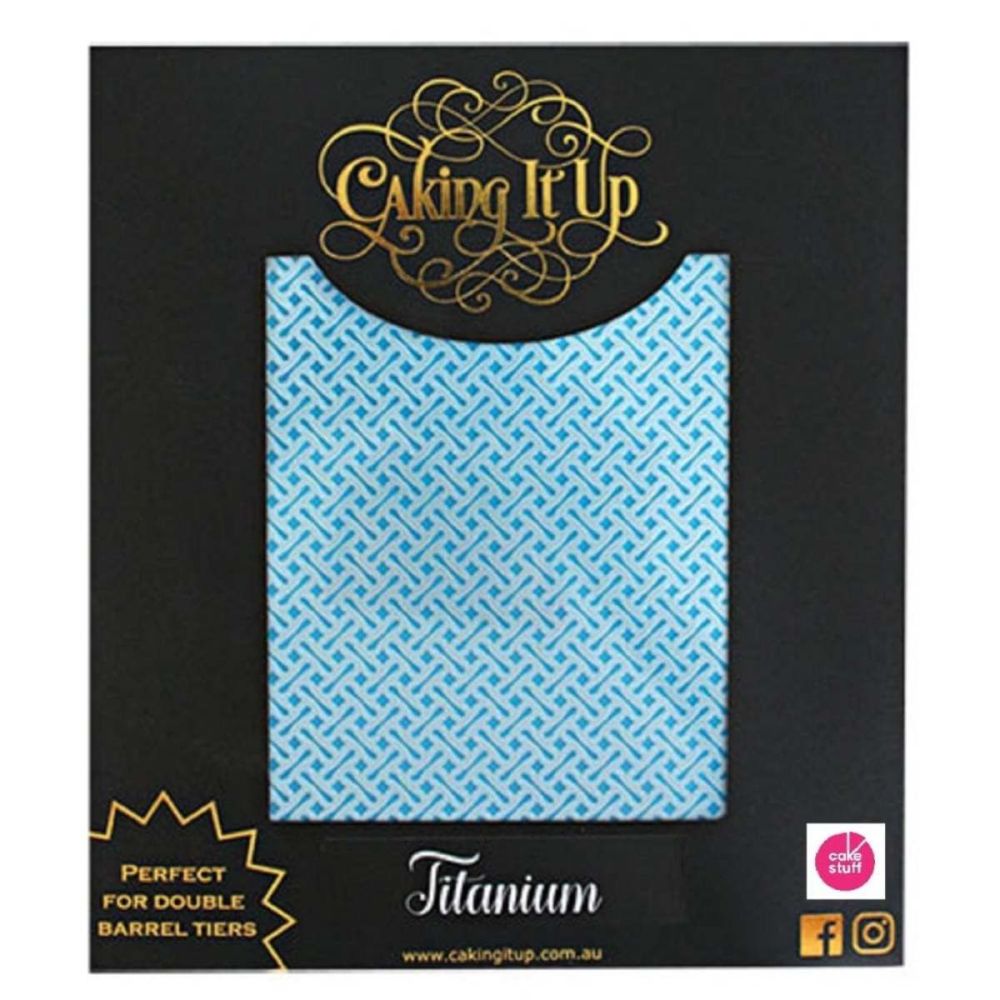 Caking It Up TITANIUM large cake icing stencil by Karen Reeves