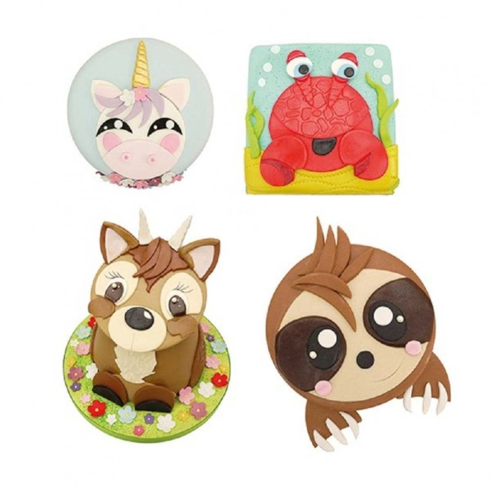 FMM LARGE MIX 'N' MATCH ANIMAL FACE icing & gumpaste cutter