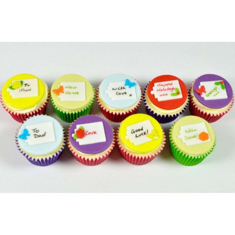 FMM GIFT TAGS (set of 2) fondant icing cutter set