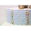 Karen Davies Crochet Piece silicone icing mould set