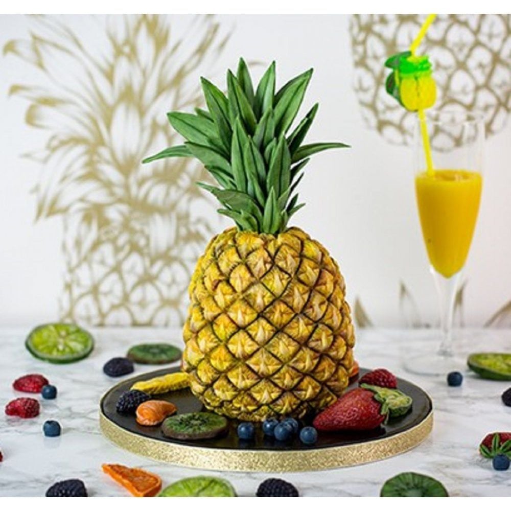 Karen Davies Tropical Pineapple silicone icing mould set
