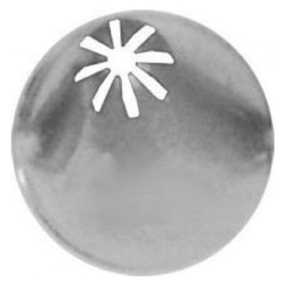 Ateco 233 piping nozzle icing tube tip - 8 point closed star