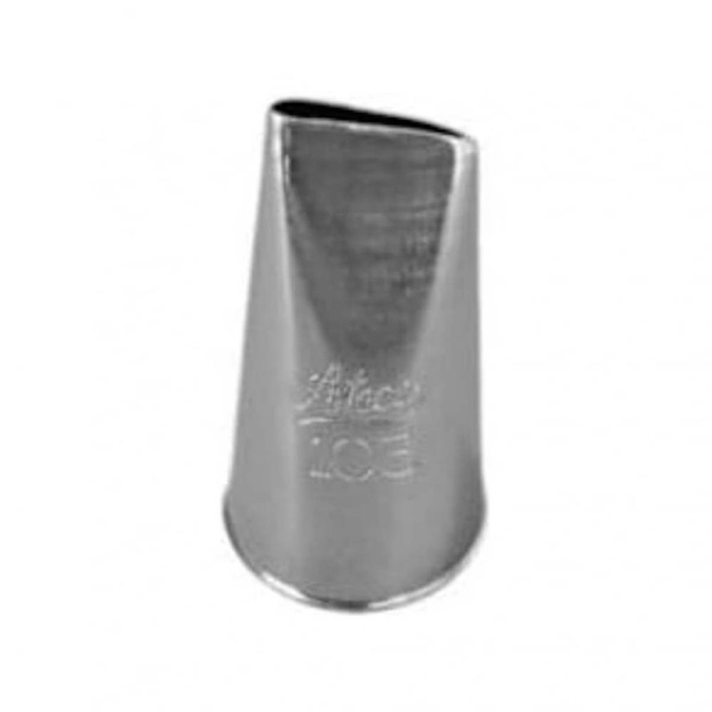Ateco 103 piping nozzle icing tube tip - flower petal narcissus