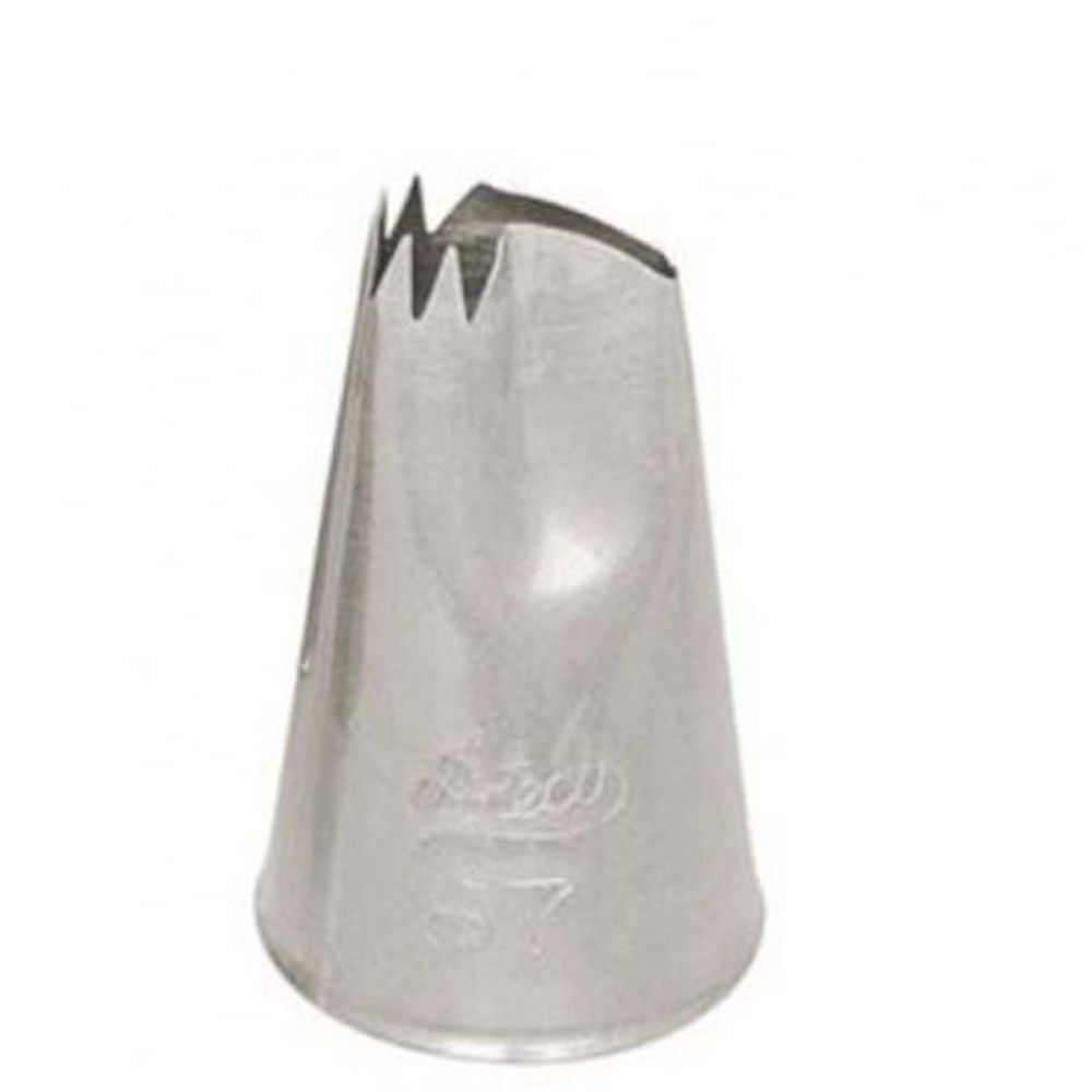 Ateco 87 piping nozzle icing tube tip - swag ruffle border