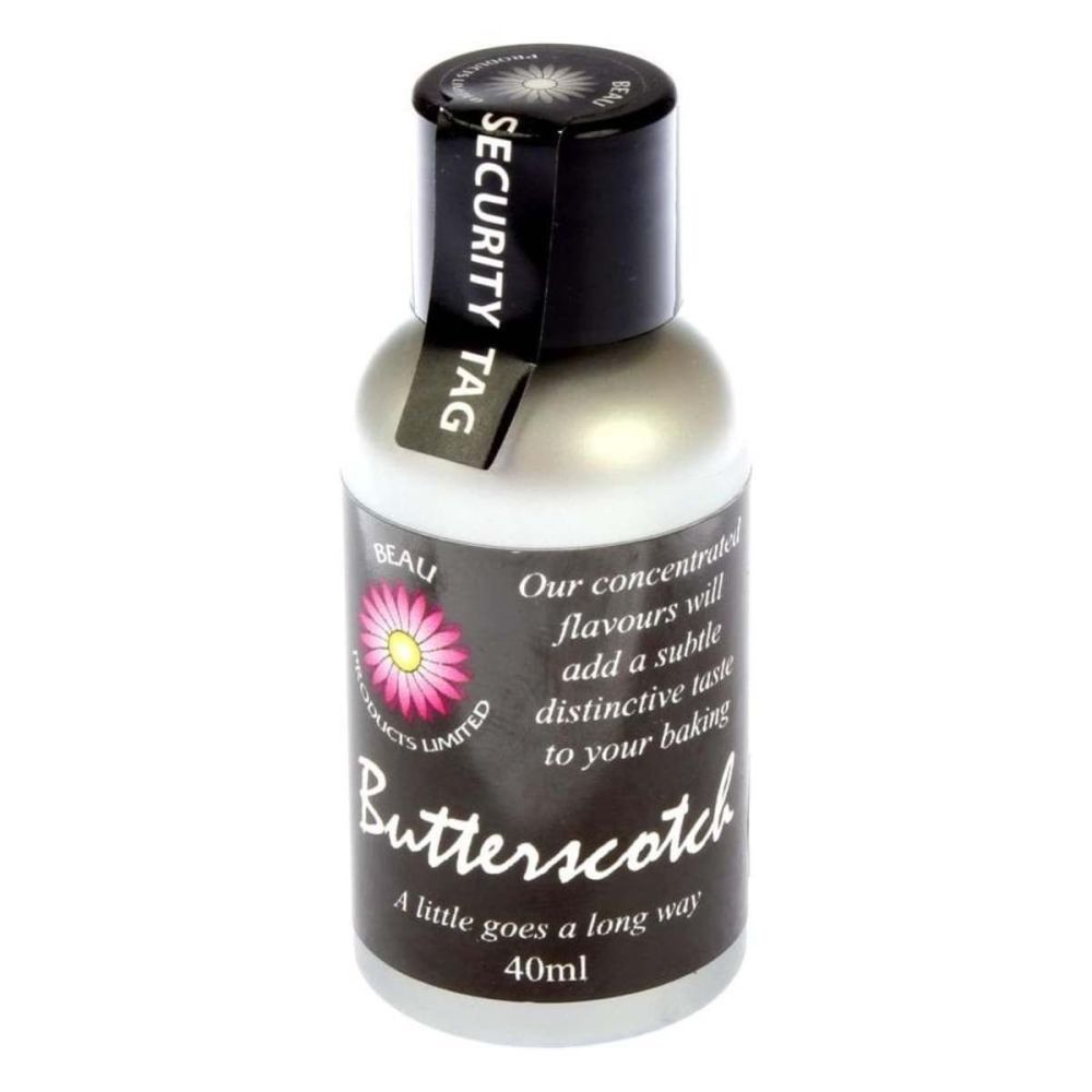 Beau Baking BUTTERSCOTCH icing / food flavouring 40ml
