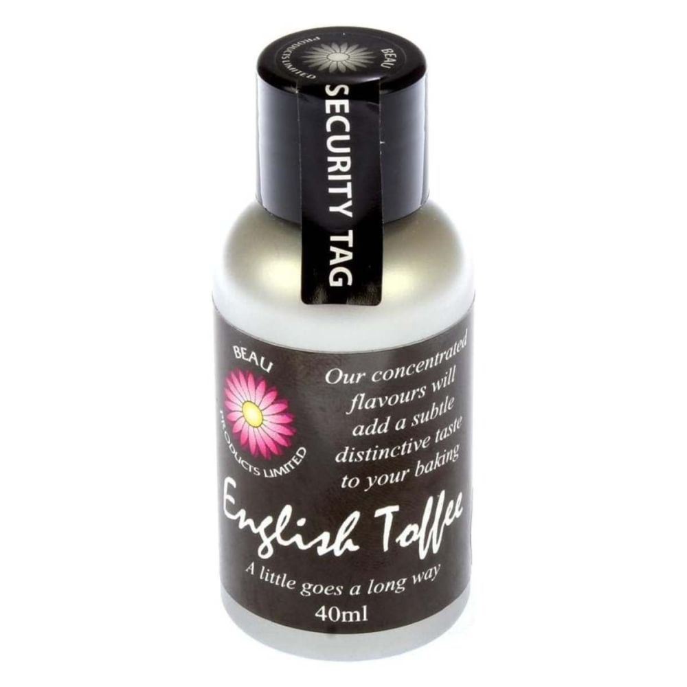 Beau Baking ENGLISH TOFFEE icing / food flavouring 40ml