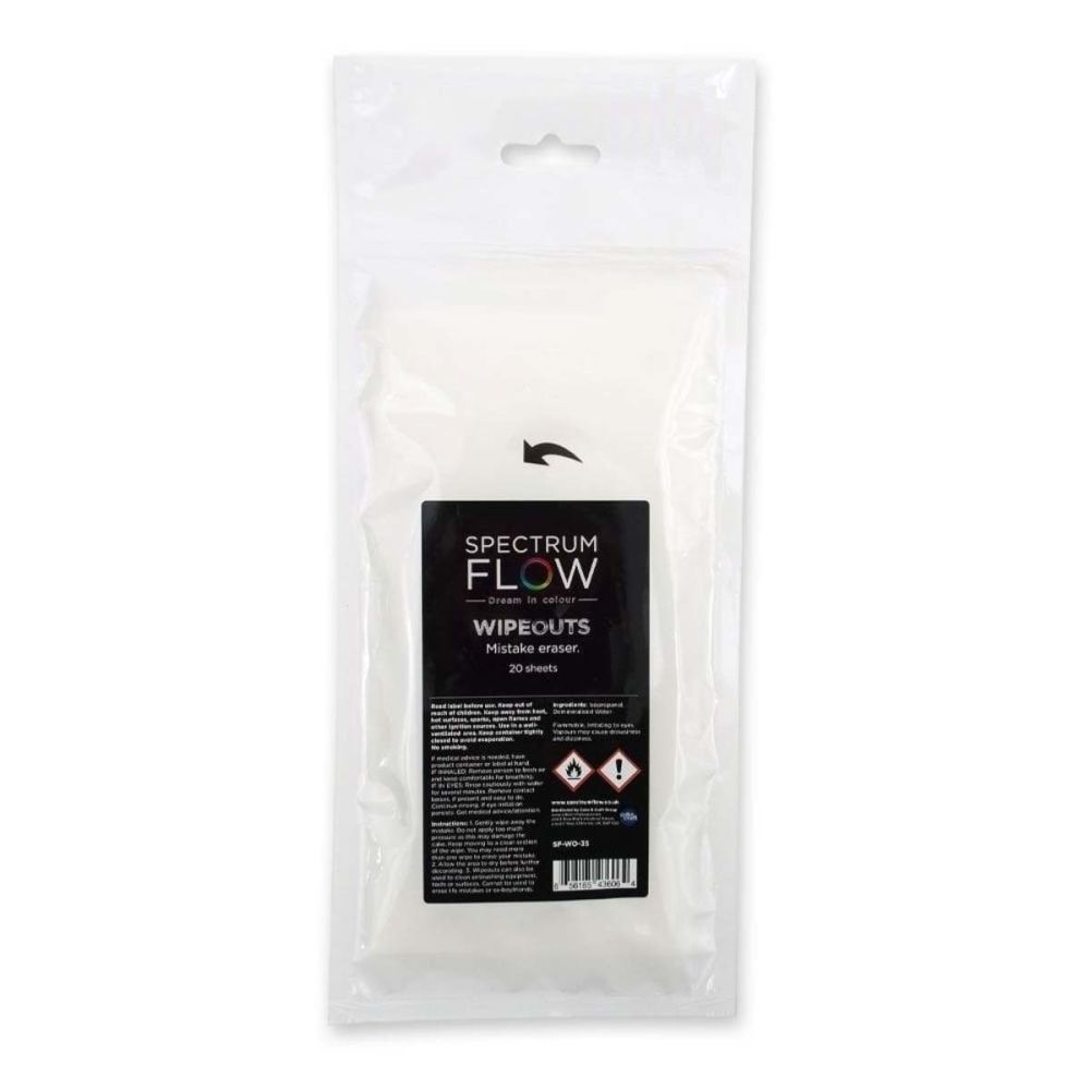 Spectrum Flow WIPEOUTS - mistake erasers - pack 20