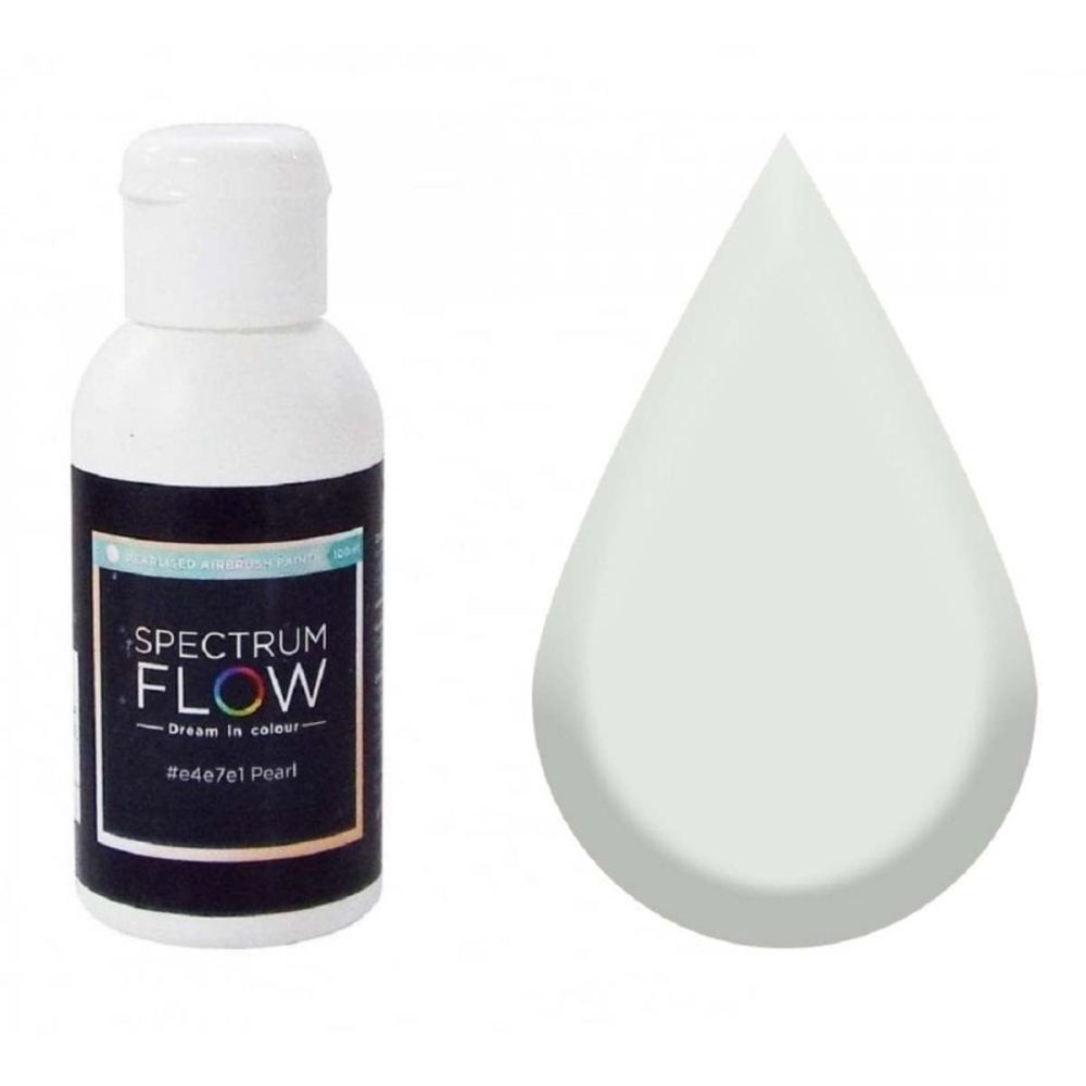 Spectrum Flow PEARL 100ml concentrated airbrush icing paint colouring