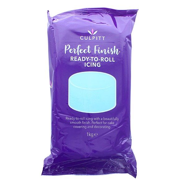 CULPITT: EDIBLE SUGAR PASTE-LGT BLUE-1kg