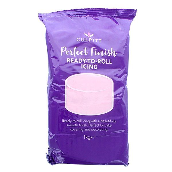 CULPITT: EDIBLE SUGAR PASTE-LGT PINK-1kg