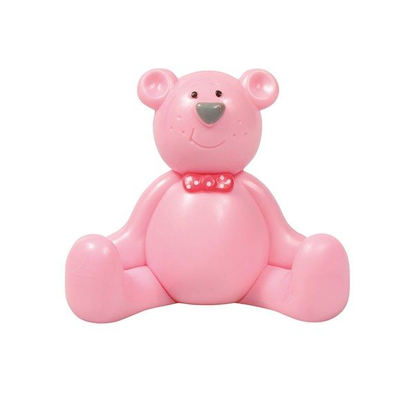 CULPITT Cake Star Plastic Topper - Pink Teddy - Retail Packed - Single. 634442  