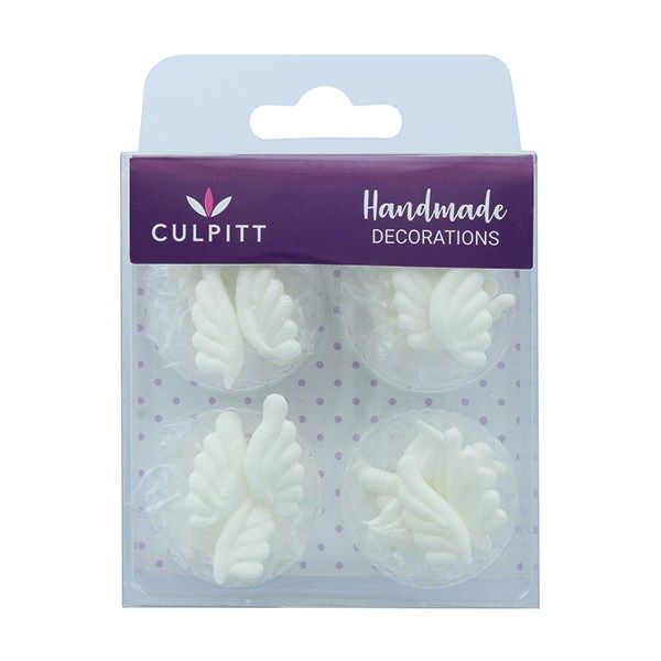 CULPITT: SUGARDEC-PIPING-ANGEL WINGS-RP-16PC-25mm