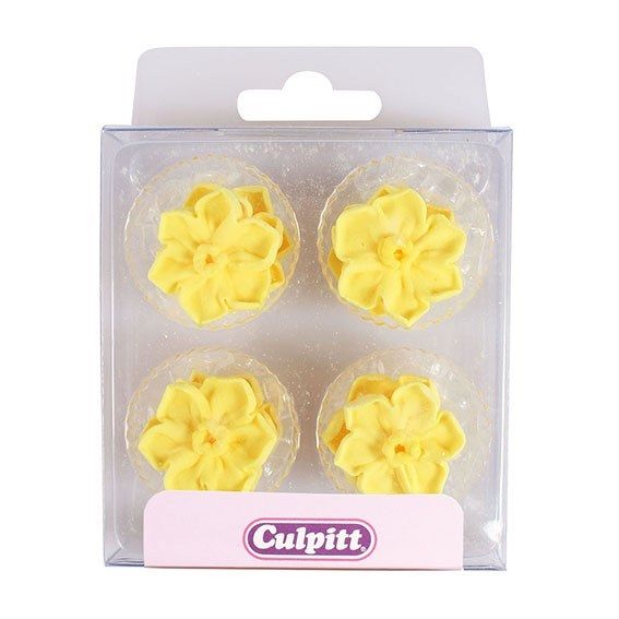 CULPITT: SUGARDEC-PIPING-DAFFODIL-12PCE-RP-25mm