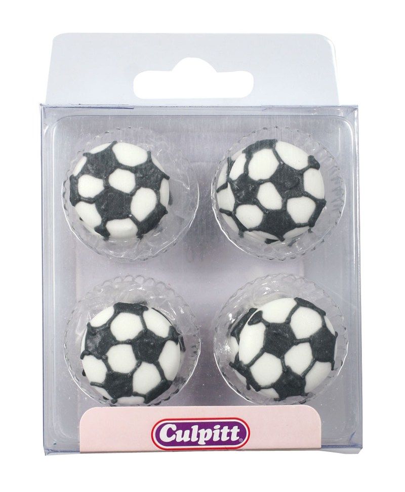CULPITT: SUGARDEC-PIPING-FOOTBALLS-12PCE-RP-25mm