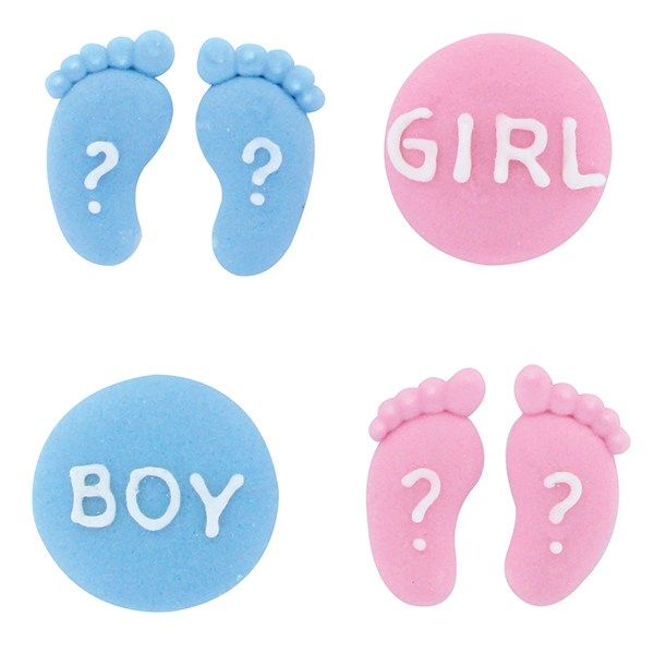 CULPITT: SUGARDEC-PIPING-GENDER REVEAL-RP-12PCE