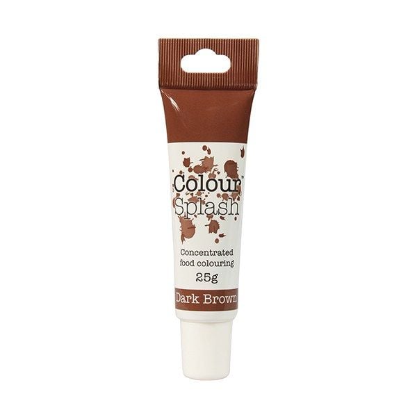 COLOUR SPLASH: COLOUR-CSP-GEL-DARK BROWN-25g