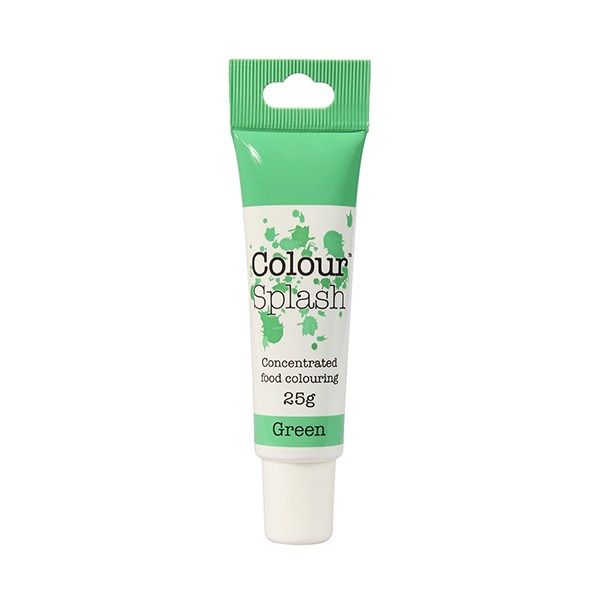 COLOUR SPLASH: COLOUR-CSP-GEL-GREEN-25g