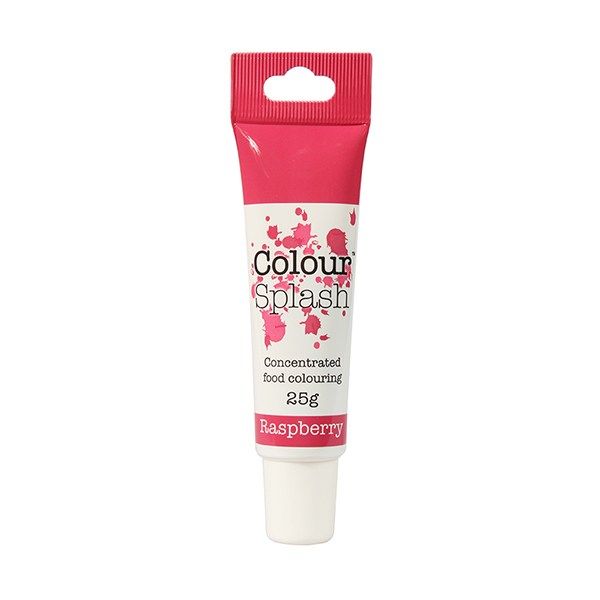 COLOUR SPLASH: COLOUR-CSP-GEL-RASPBERRY-25g