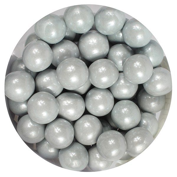 Purple Cupcakes 10mm Pearls - Silver - 80g