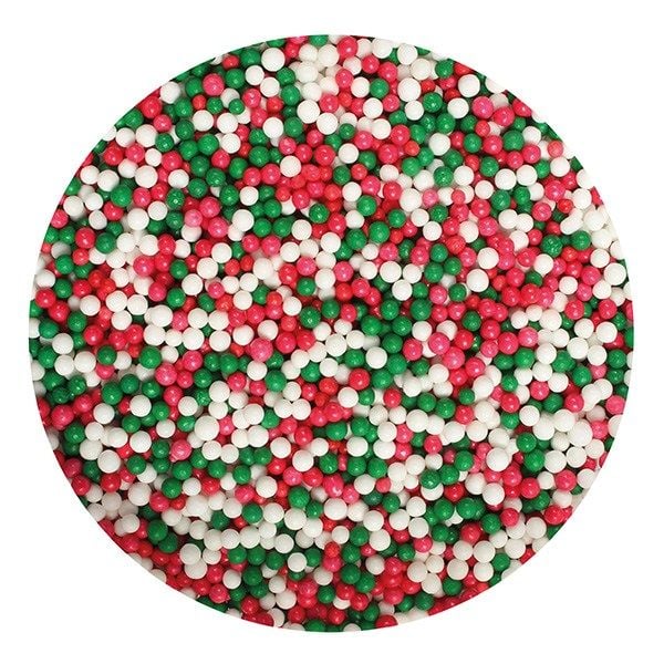 Purple Cupcakes Nonpareils - Christmas Mix - 100g
