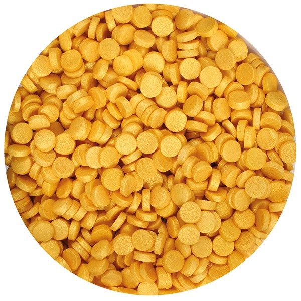 Purple Cupcakes Shimmer Confetti - Gold - 70g