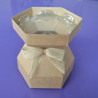 Purple Cupcakes - Cupcake Bouquet Box (Kraft)