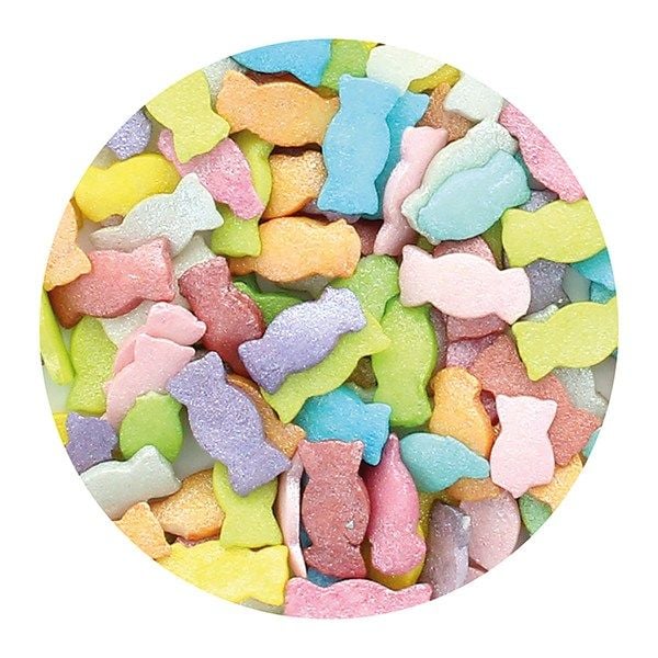 Purple Cupcakes - Rainbow Multi Sweets - 60g