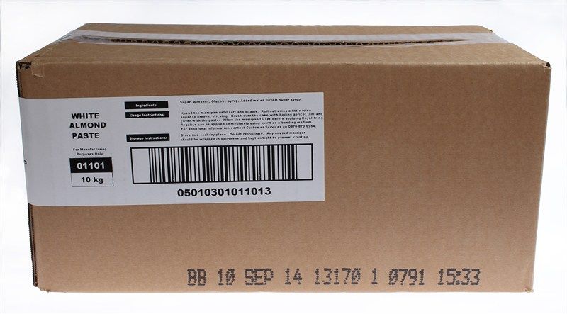 EDIBLE-RENSHAW-MARZ-NO PRESV-WHITE-10kg