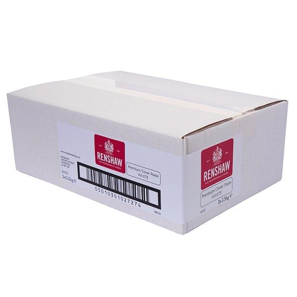 EDIBLE-RENSHAW-PRM COV PST-WHITE-2x2.5kg