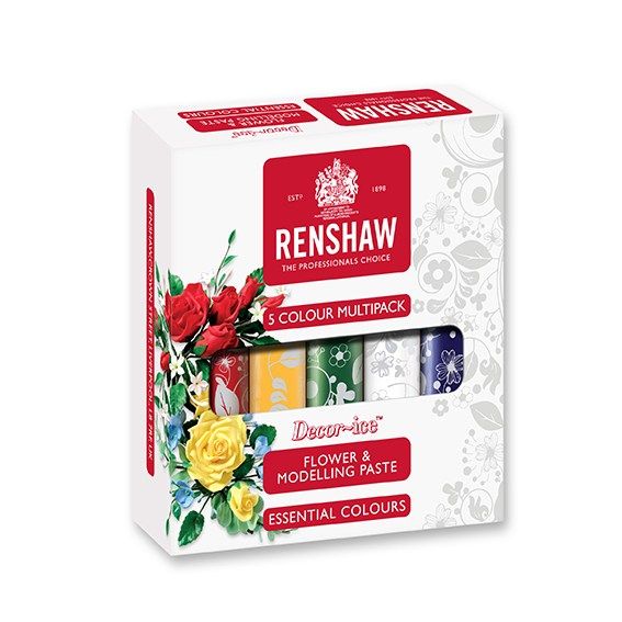 EDIBLE-RENSHAW-MODEL PST-MULT-5x100g-6PK