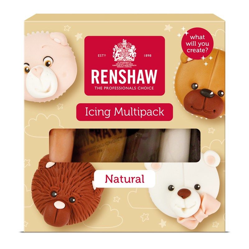  Renshaw - Multipack - Natural Colours - 5 X 100g - Pack of 6. 6074  