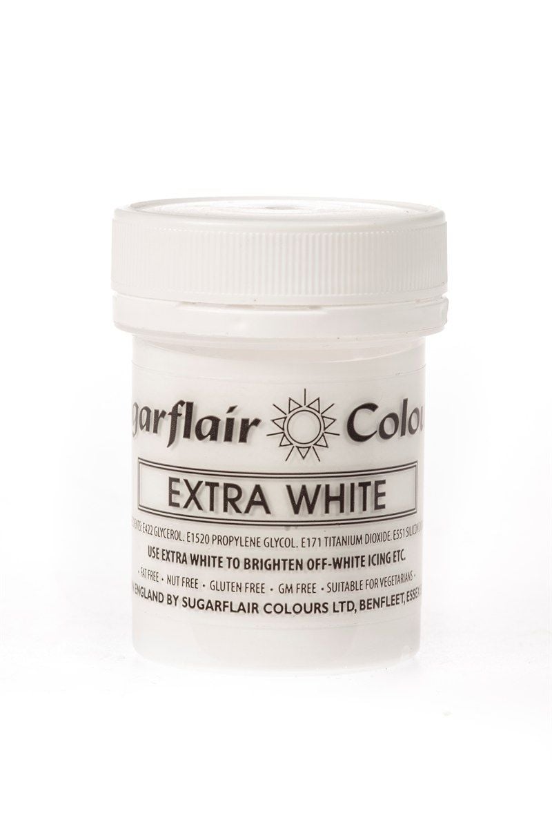 COLOUR-SUGARFLAIR-EXTRA WHITE-50g
